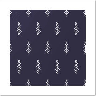 Nordic elements pattern Posters and Art